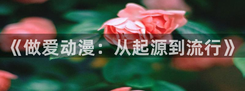 51动漫官：《做爱动漫：从起源到流行》